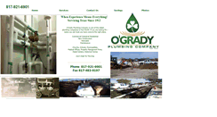 Desktop Screenshot of ogradyplumbing.net