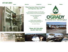 Tablet Screenshot of ogradyplumbing.net